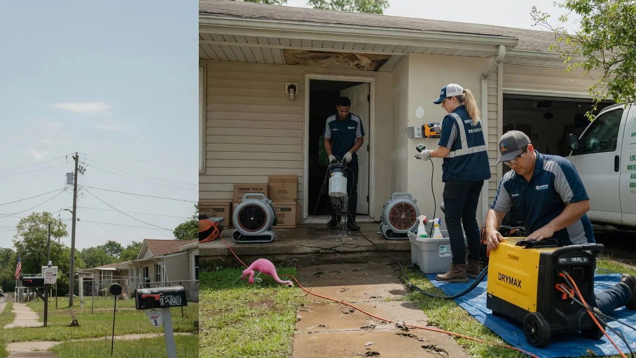 Storm Damage Water Removal in Reynoldsville, PA near me